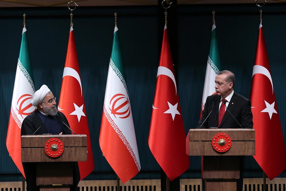 تشابهات تركيا وإيران في الشرق الاوسط
